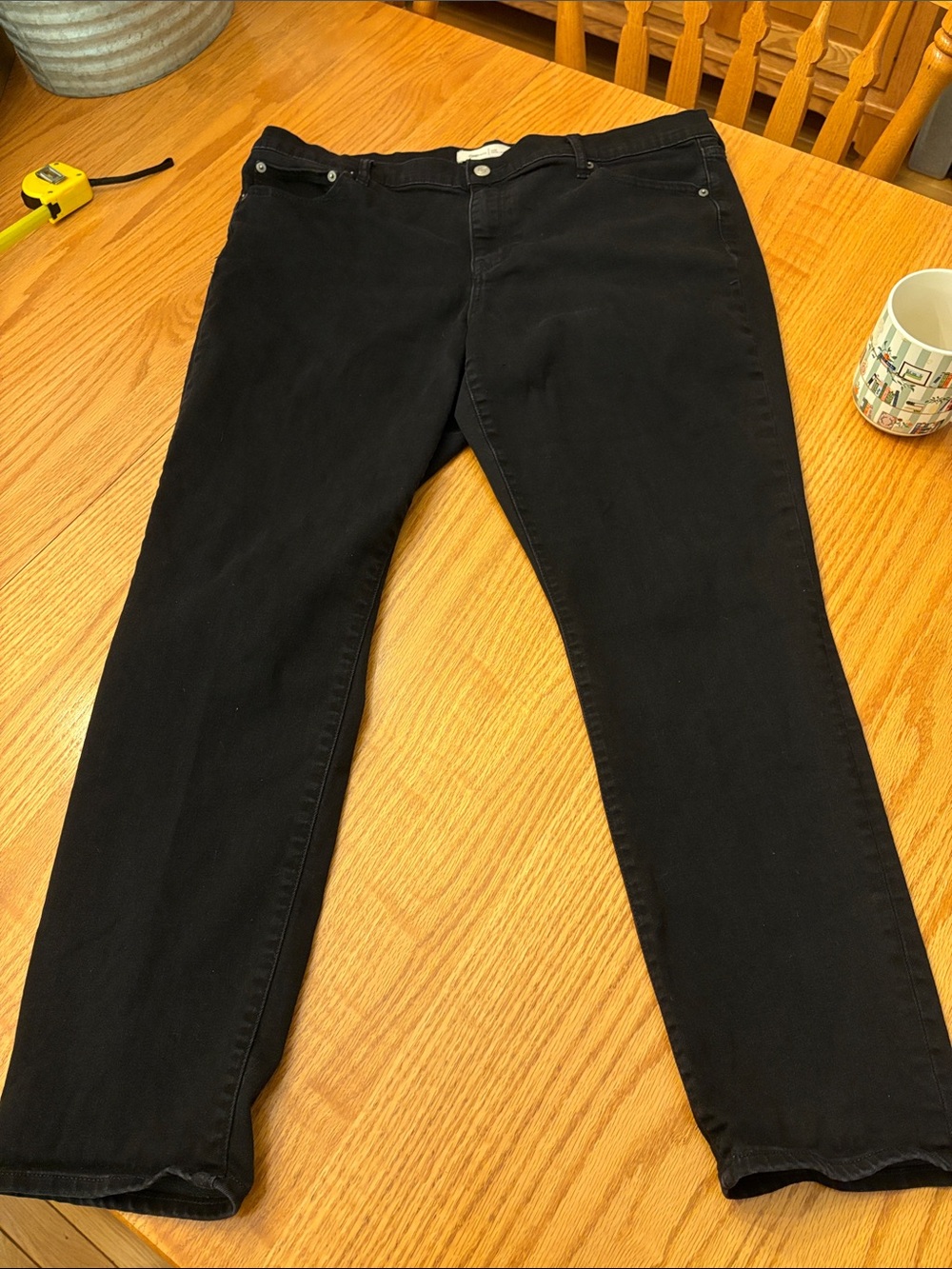 Women’s Gap 1969 Real Straight Leg Jeans - Black